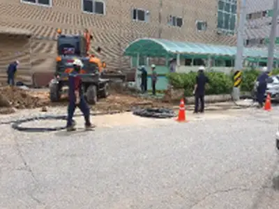 터파기